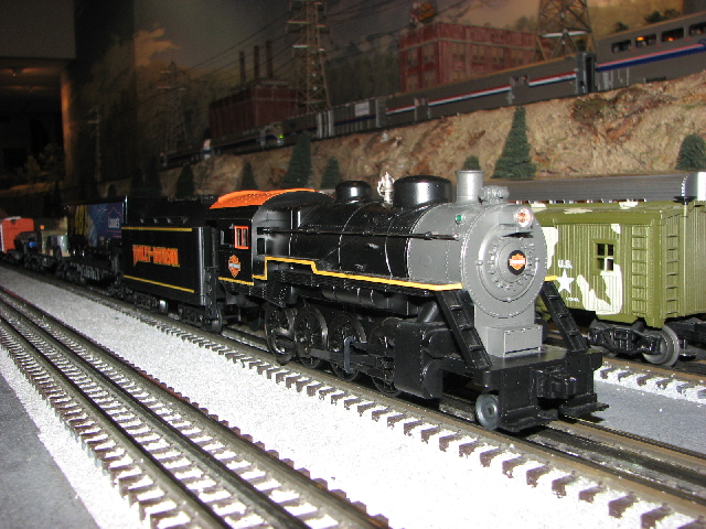 mth harley davidson train set